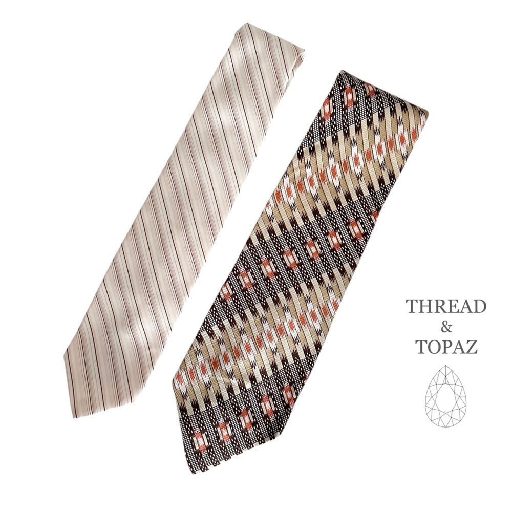 Vintage Givenchy Neckties Ties Silk